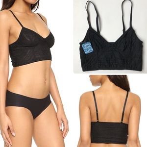 Free People Bustier Stretch Crop Bra